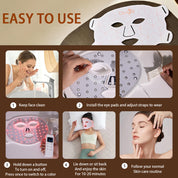 Cloakla K11 LED Red Light Therapy Face Mask