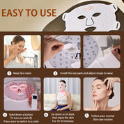 Cloakla K11 LED Red Light Therapy Face Mask & Neck Enhance