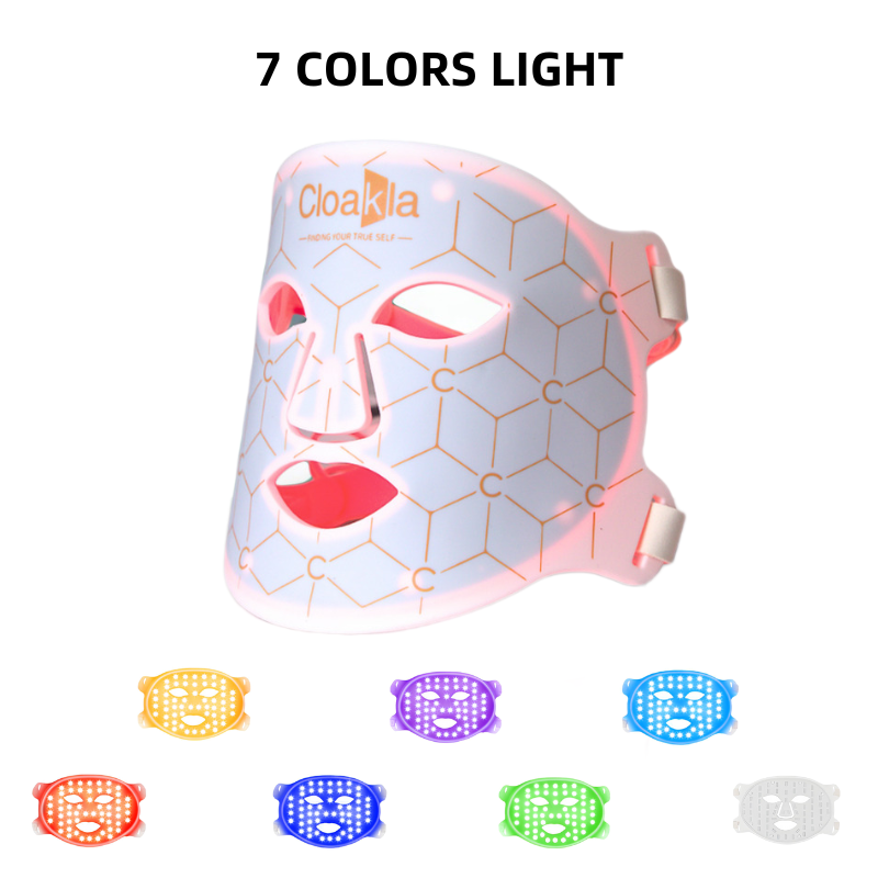 Cloakla K11 LED Red Light Therapy Face Mask & Neck Enhance