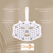 Cloakla C16 LED Wireless Red Light Therapy Face Mask